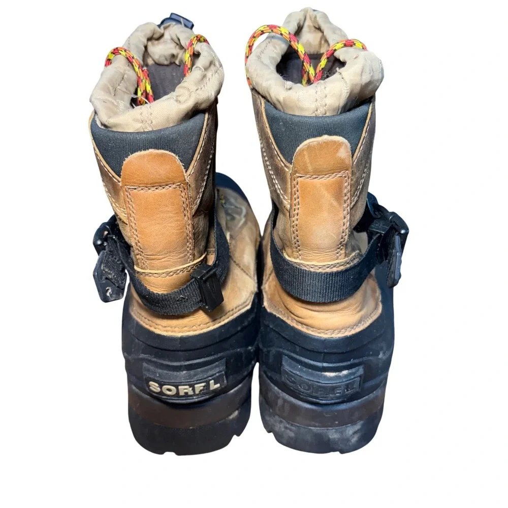 Sorel Conquest Mens Waterproof Insulated Winter Boots Size 10 NM1049-265 Size 10